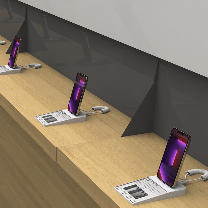 Hot selling cell phone display security alarm system with great price