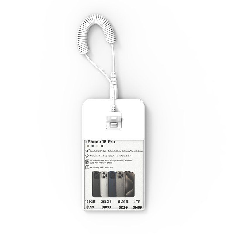 Hot selling cell phone display security alarm system with great price