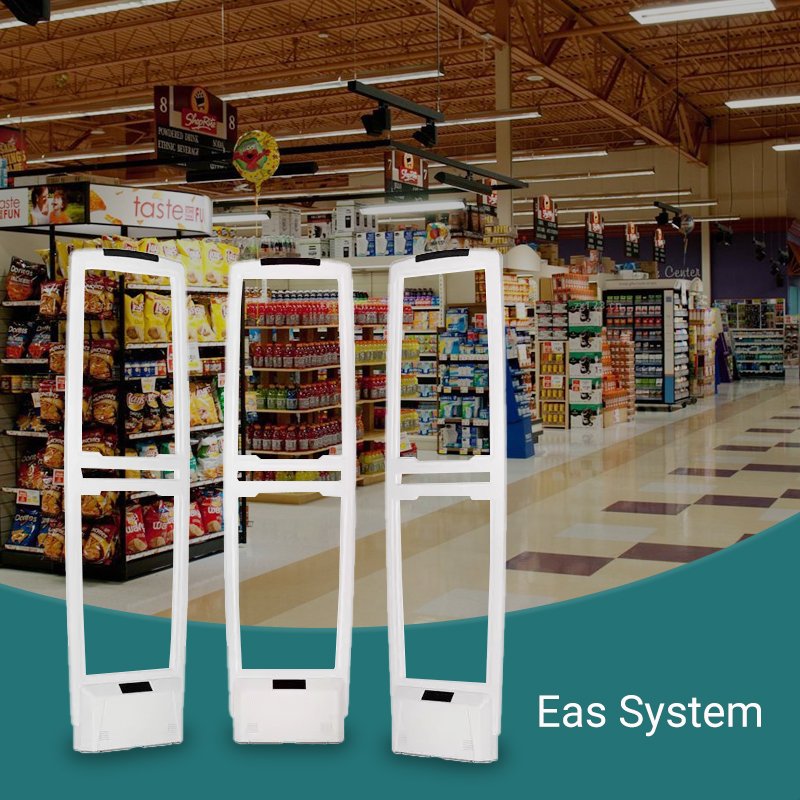 Radio Frequency Door Magnetic EAS AM Anti Theft Intrusion Alarms Security Systems Alarm Gate For Shop
