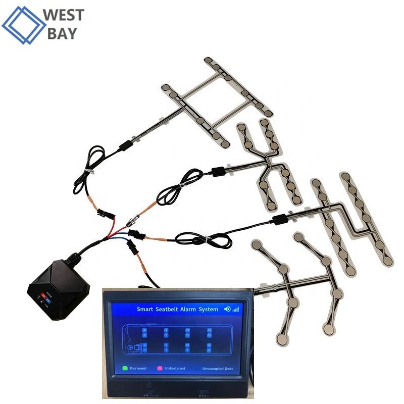 Westbay 4G Wireless Easy Replacement School Bus Truck Van Car Safety Seat Belt Alarm Alert Sensor Seat Occupancy Pressure Sensor