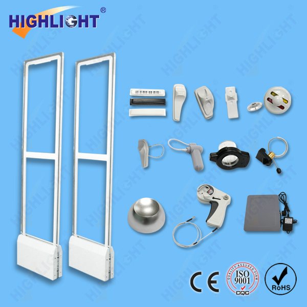 EAS System AM retail security reader alarm security system /supermarket anti-theft system AM002