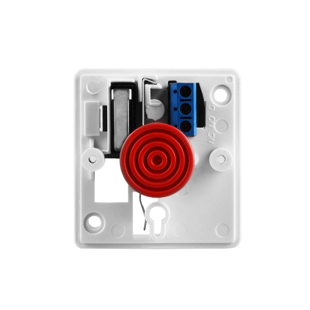 Cheap 12V 24V Emergency Button ABS Plastic Key Reset Wired Emergency Panic Alarm Button For Security System
