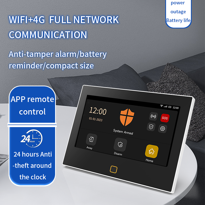 Home security products wireless wifi gsm 4g home anti-theft security alarm system
