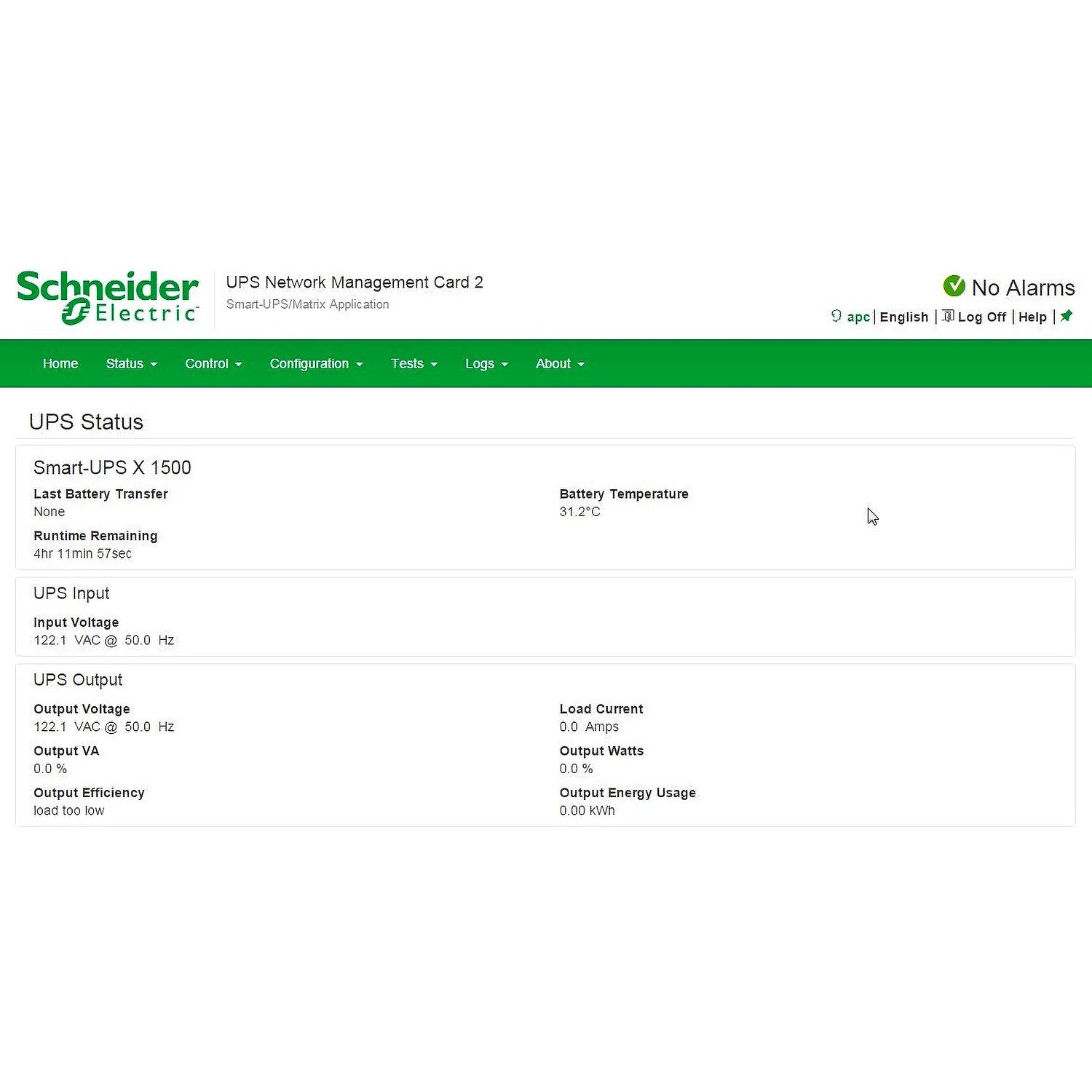 APC AP9631CH (AP9631) UPS Network Management Card with Environmental Monitoring Function Server Monitoring System Alarm System