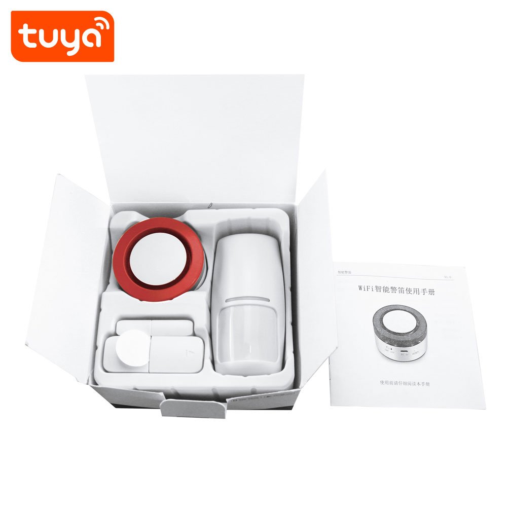 China Wholesale Anti-theft Home Security Alarm System Tuya Smart WiFi Siren Alarm for Home Burglar System PST-H1