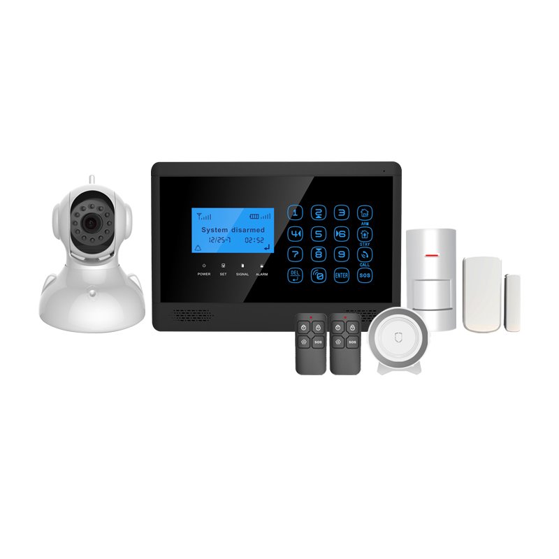 wolf guard Gsm Security Alarm System With Motion Detector Anti-theft Gsm Home Wireless house alarm system home security