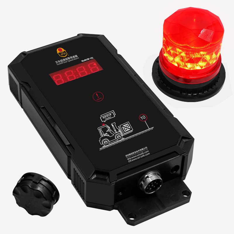 Driving Data Record Forklift Driver Pedestrian Safety Management Wireless Security Alarm System