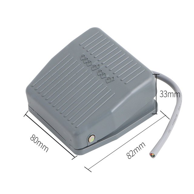 High Quality Plastic Foot Pedal Switch Alarm Emergency Panic Button Alarm Button for Alarm System