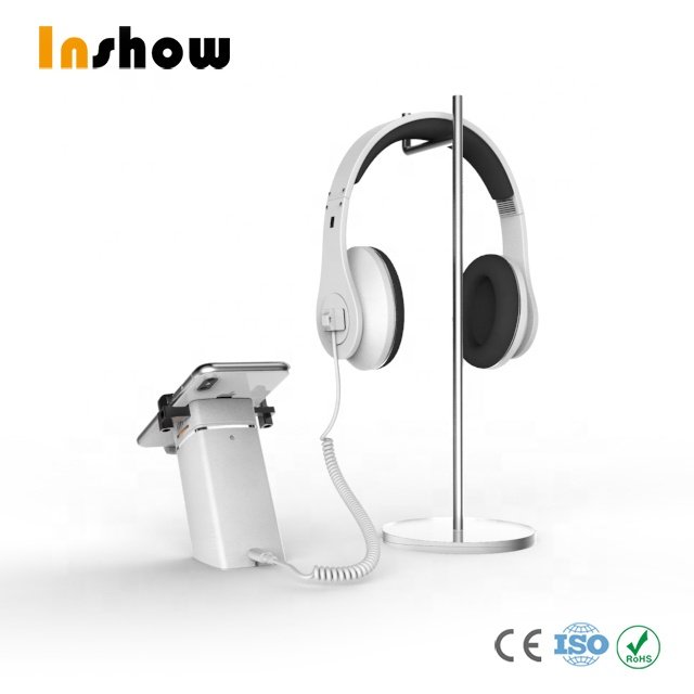 INSHOW Patent design smartphones alarm systems anti theft for retail security A100-CW