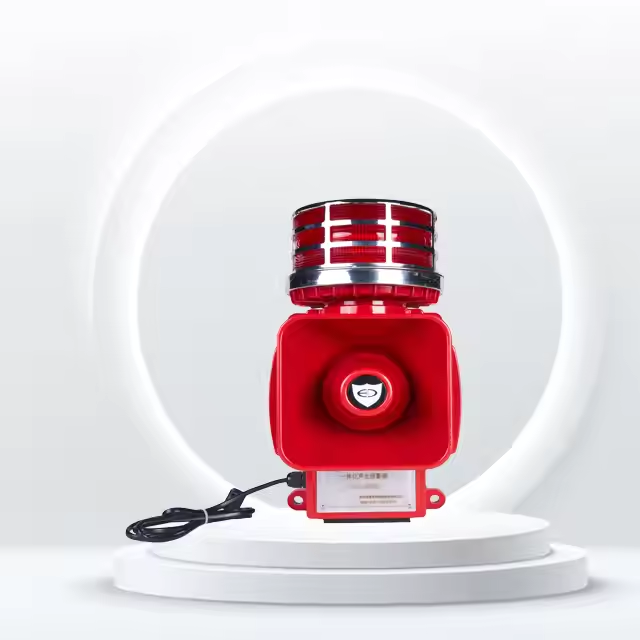 Industrial High Quality Waterproof Audible Visual Alarm Sounder led alarm sounder flashing light sound and light siren