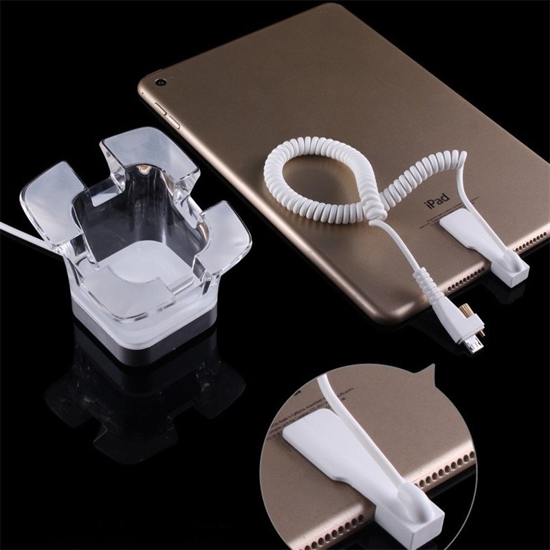 IR Universal Tablet Security Display Stand Acrylic Tablet Anti Theft Holder ipad alarm System Charging For Retail Store