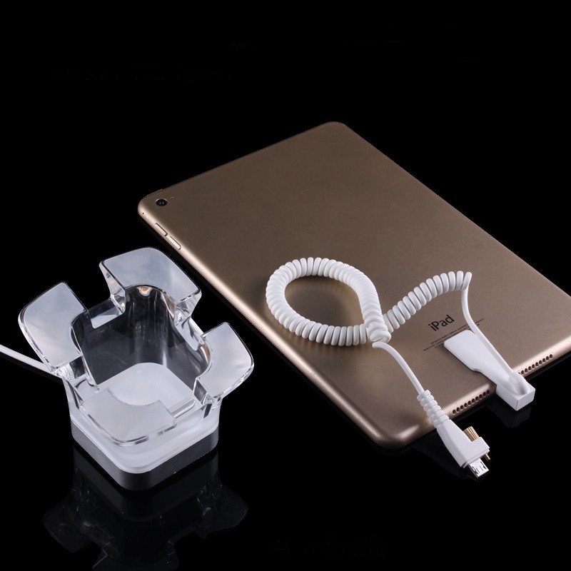 IR Universal Tablet Security Display Stand Acrylic Tablet Anti Theft Holder ipad alarm System Charging For Retail Store