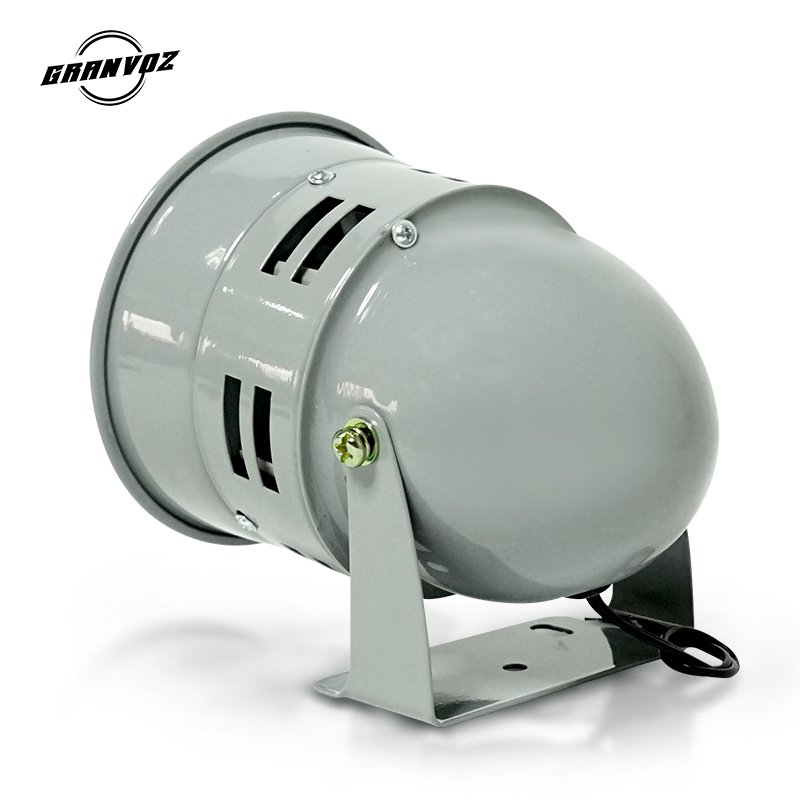 60W/120W Emergency Speaker 110V 220V Home Security System Metal Amplifier Siren Alarm