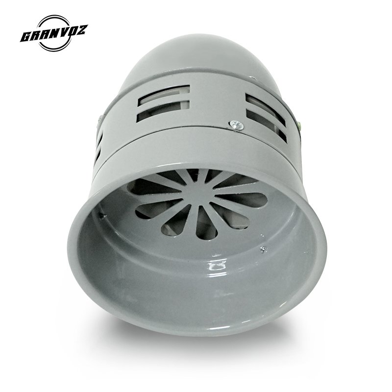 60W/120W Emergency Speaker 110V 220V Home Security System Metal Amplifier Siren Alarm