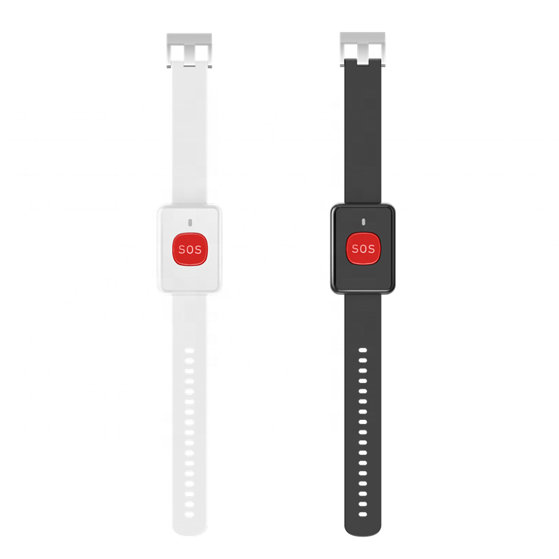 Wireless 433MHz SOS Push Button RF Wristband Emergency Panic Call Buttons with Alarm Systems