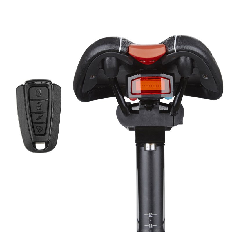 Anti-Theft Bike Alarm 113dB Burglar Vibration Motorcycle Bicycle Alarm Security System Waterproof Cycle Bike Alarm with Remote