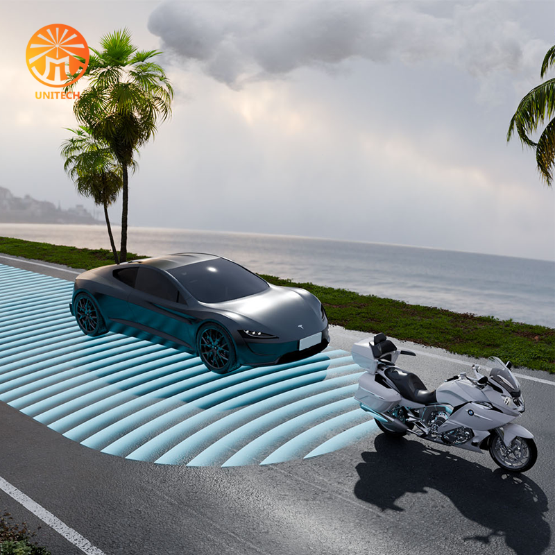 Smart Detection Radar Motorcycle BSD Blind Spot Detection System LCA Alarm Driving Safety Solution for cart motorcycle Forklift