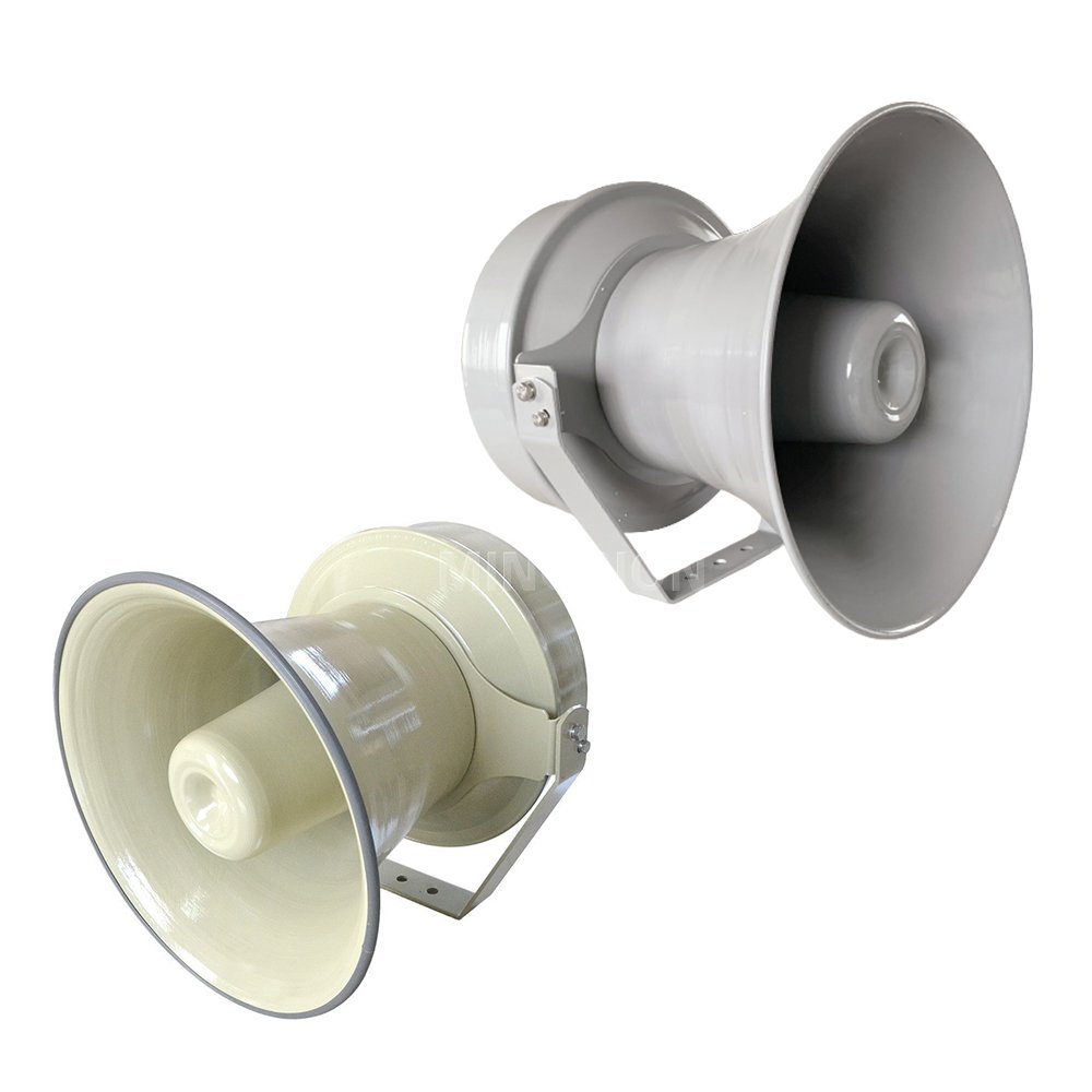 400W Class D Electronic Siren Alarm Speaker Horn Power Amplifier with Battery Or Solar For Warning System Public Address Systems
