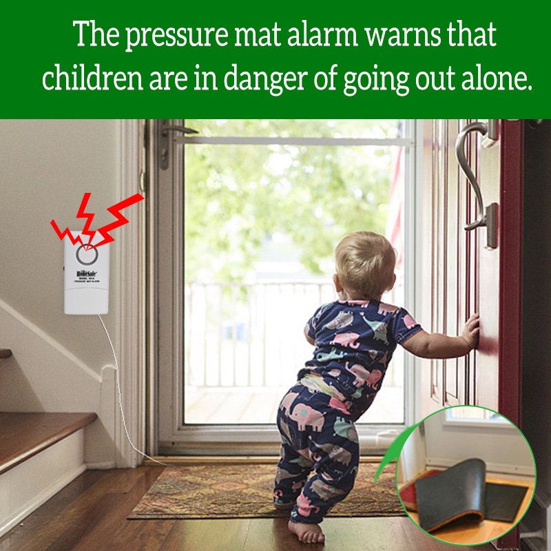 Monitor home access effortlessly with a wireless door mat alert ideal for smart homes