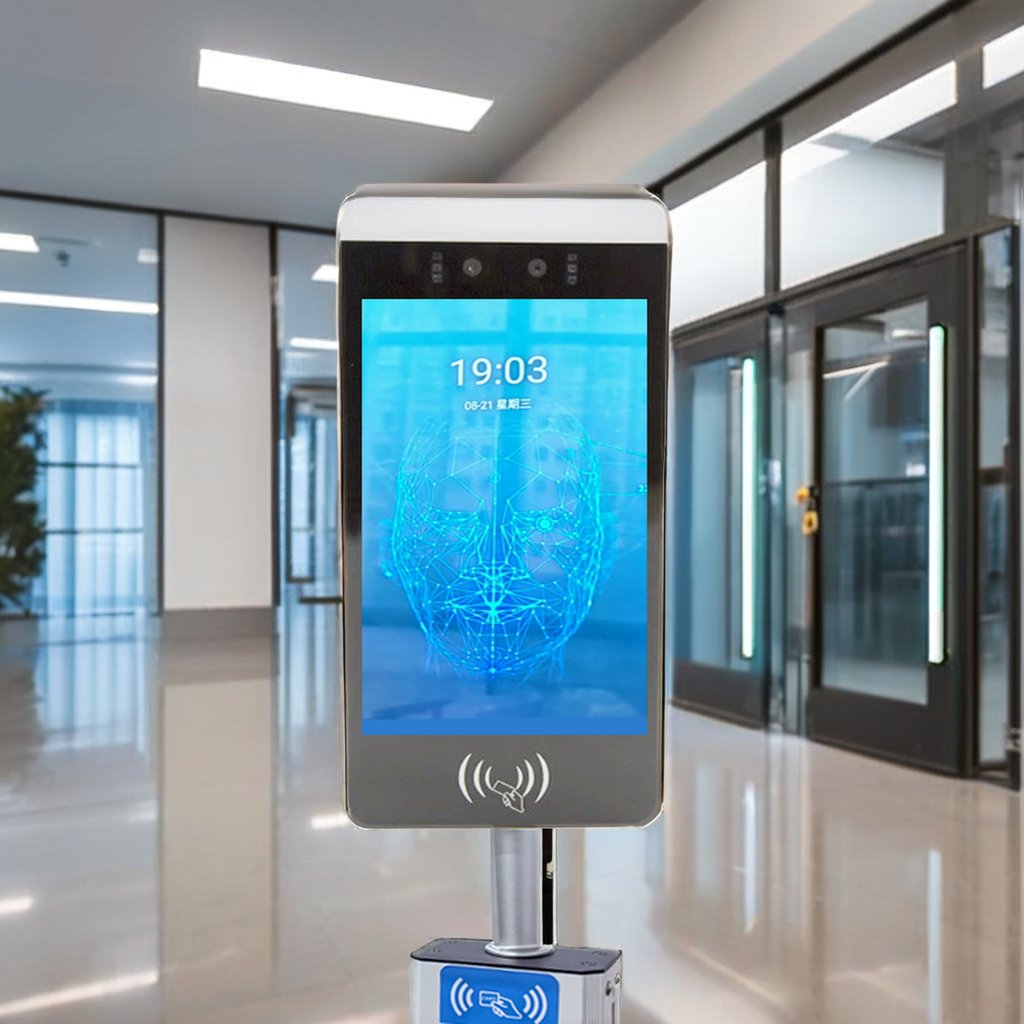 AI-Powered 3D Face Recognition Reader with Night Vision Wide Dynamic IR Camera Free SDK API for Security System WiFi/IP Network