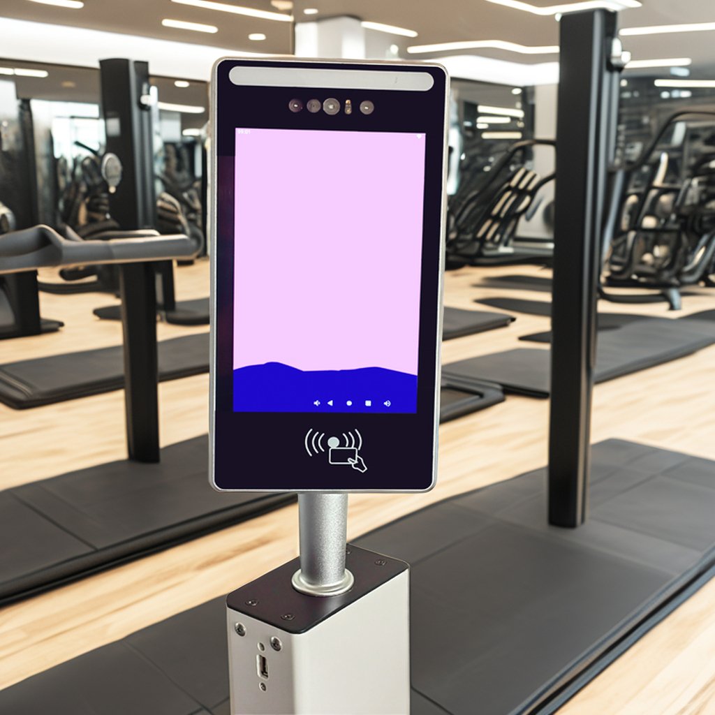 AI-Powered 3D Face Recognition Reader with Night Vision Wide Dynamic IR Camera Free SDK API for Security System WiFi/IP Network