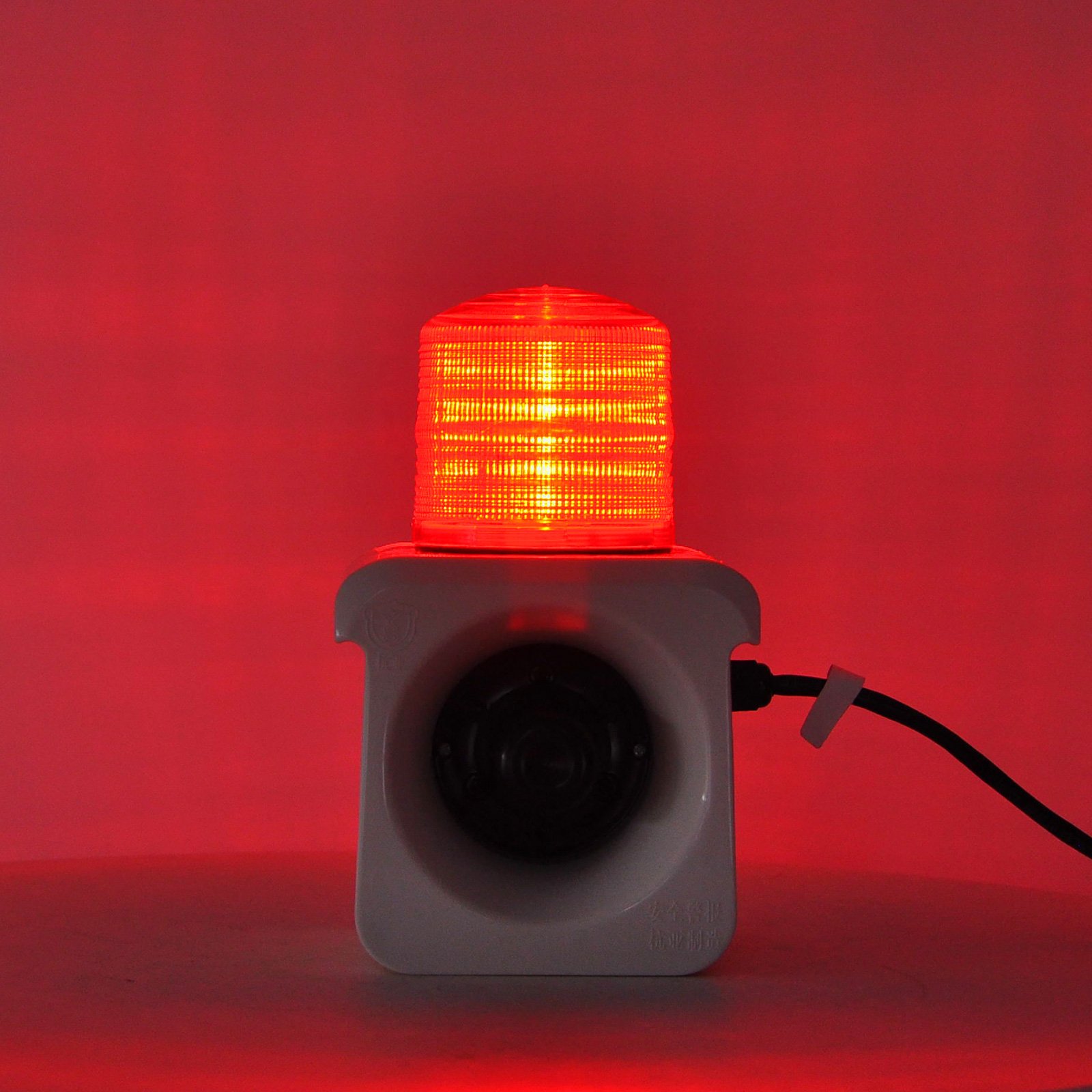 Remote Control 120dB Siren Alarm LED Strobe Light 2000m Wireless Burglar System IP65 Door Smoke Alarm DC12V/24V/AC110V/220V