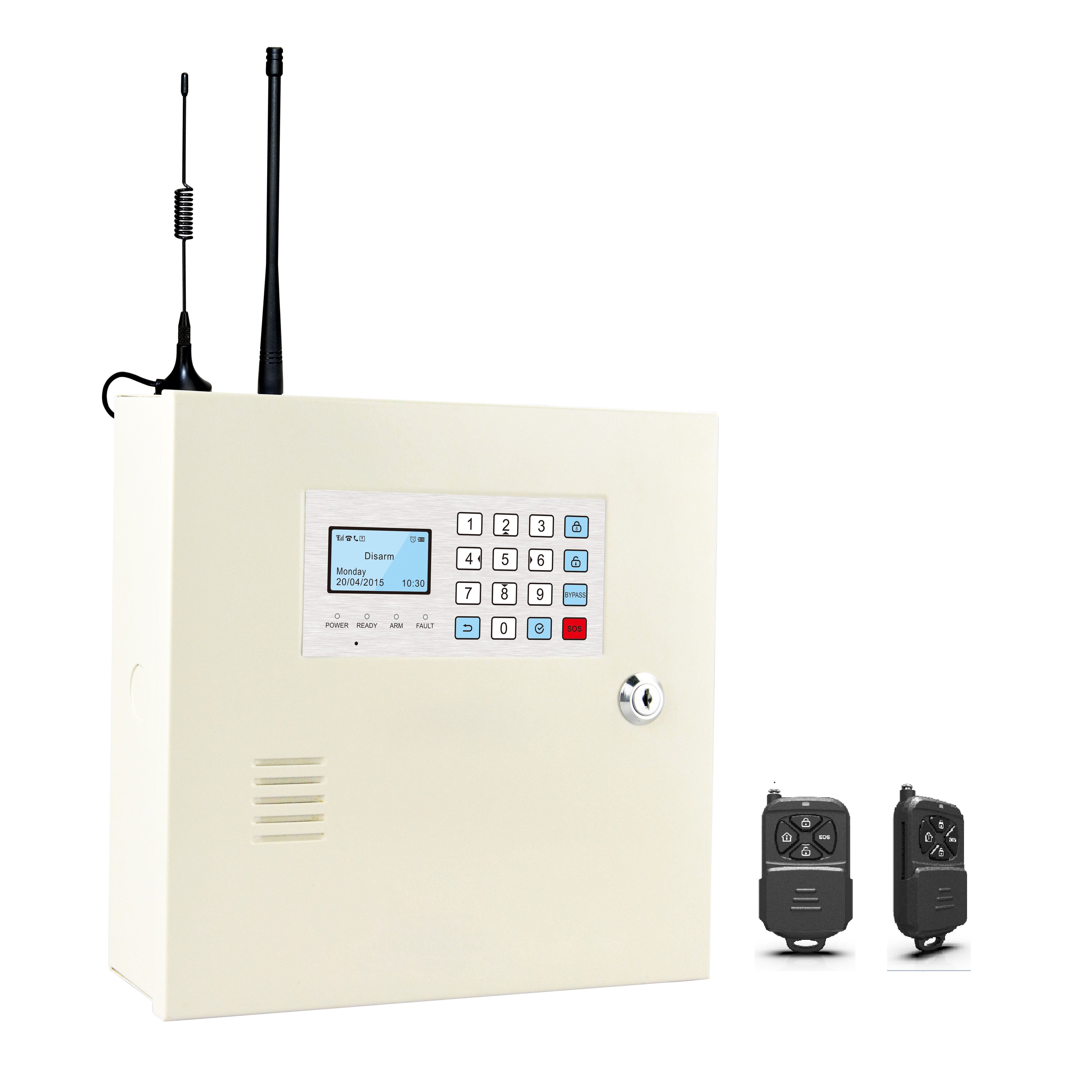 New Arrival Long-range Wired Wireless PSTN GSM TCP/IP Intrusion Burglar Alarm System with APP SIA for Home Factory Security