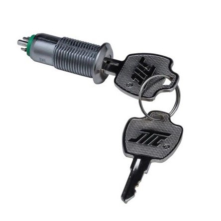 12mm key switch lock with 2 keys for alarm system