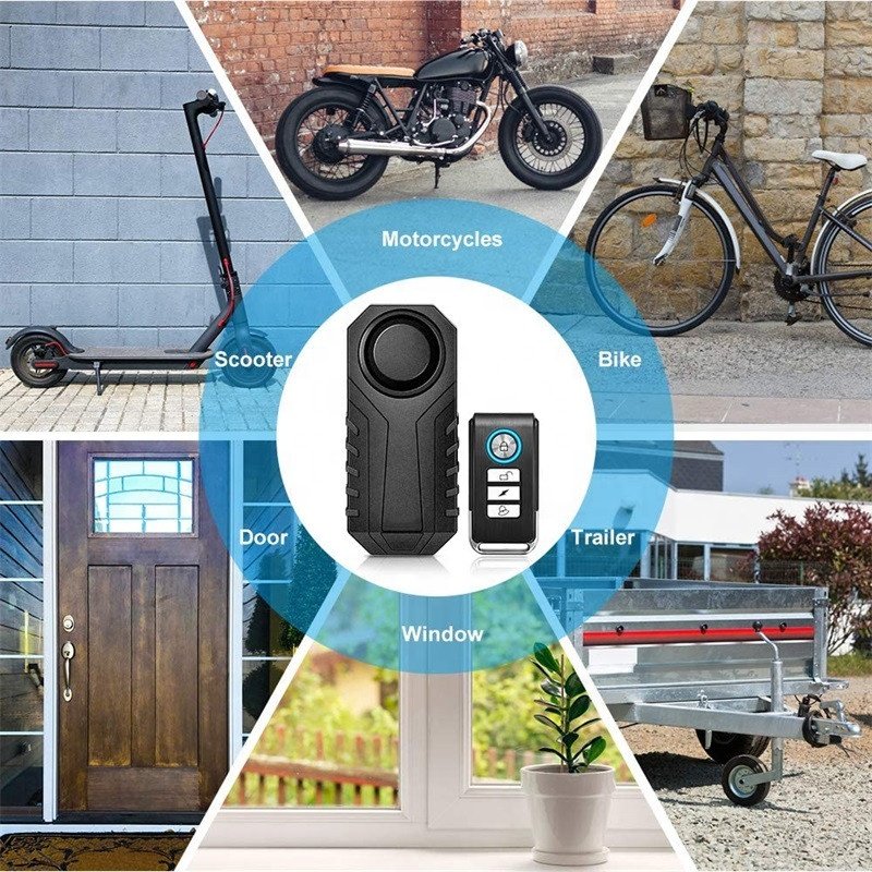 Electric Bicycle Ebike Motorcycle Shock Sensor Alarm Alarme Para Bike Security Alarm System for Bike