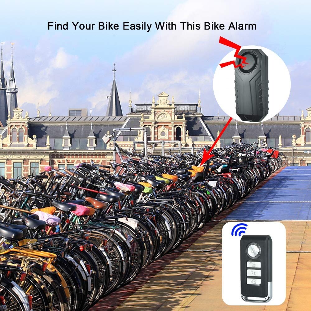 Electric Bicycle Ebike Motorcycle Shock Sensor Alarm Alarme Para Bike Security Alarm System for Bike