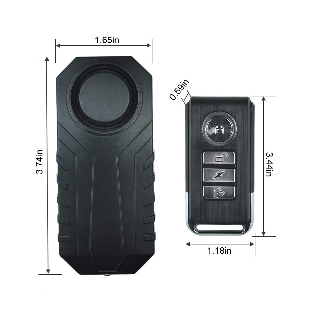 Electric Bicycle Ebike Motorcycle Shock Sensor Alarm Alarme Para Bike Security Alarm System for Bike