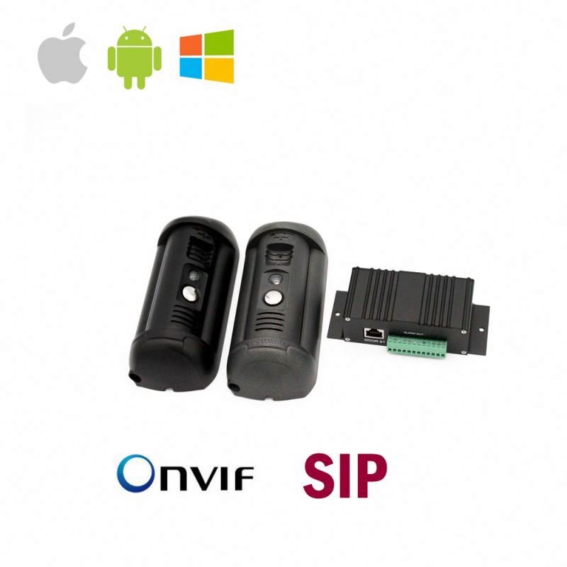VMS software H.265 2-way Audio Full Duplex home dect door phone alarm system security