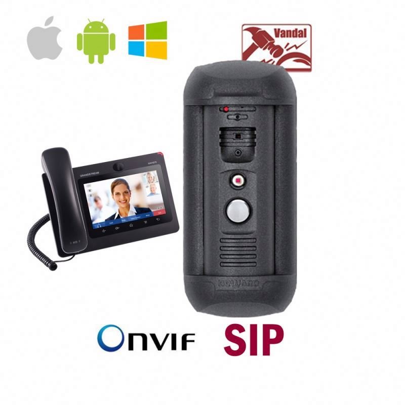 VMS software H.265 2-way Audio Full Duplex home dect door phone alarm system security