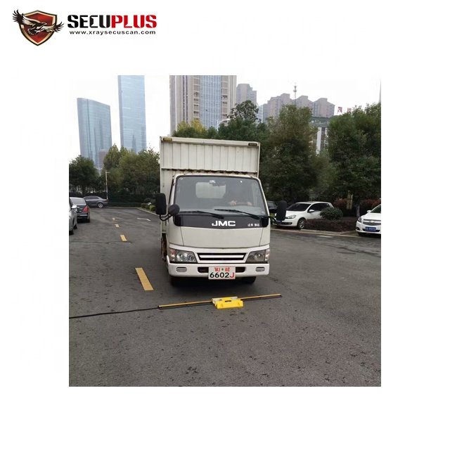 van truck under body inspection system car scanner machine to check bomb in customs event entrance