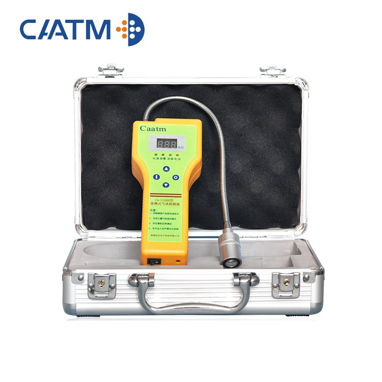 CAATM CA-2100H Quality Portable Accurate Sound and light alarm Quick response Gas Analyzer Multiple combustible gases detector