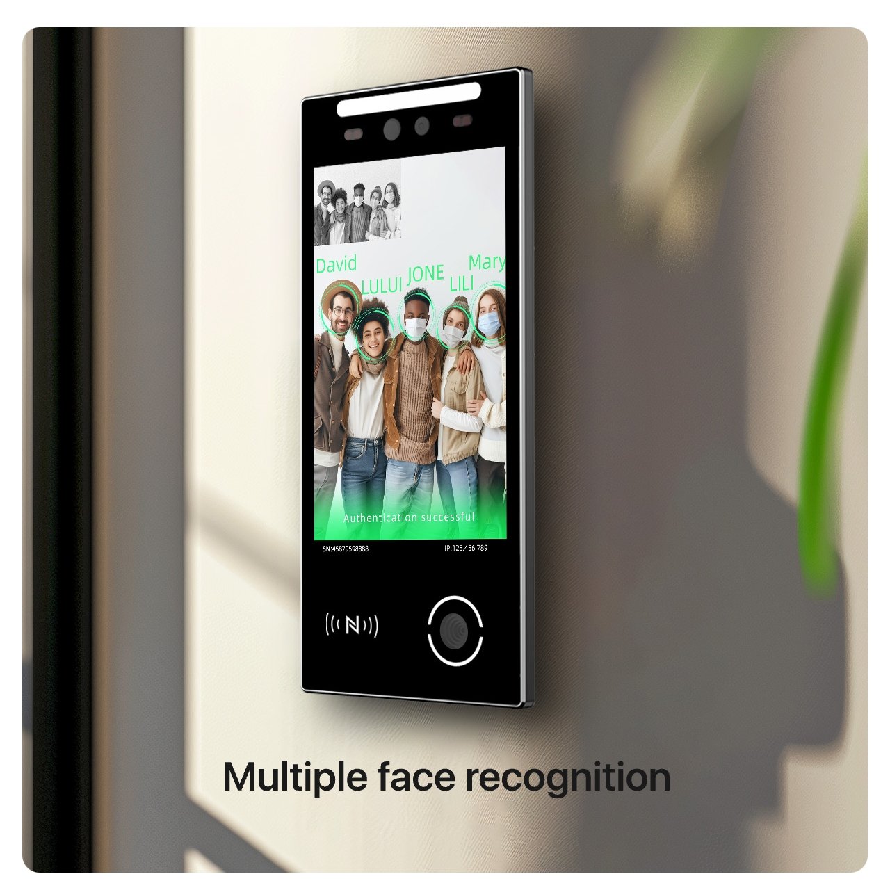 VF105 Access Security Camera Face Recognition Cloud Software Door Access Control System Time Attendance recognit face