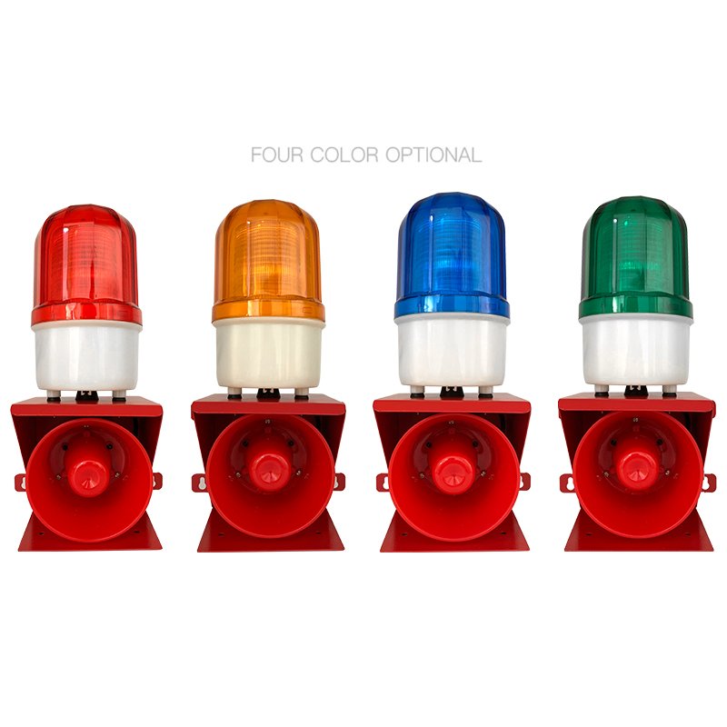 JRSG-04 Outdoor 24W 120db Waterproof Wireless Industrial Audio Visual Alarm with Remote Control