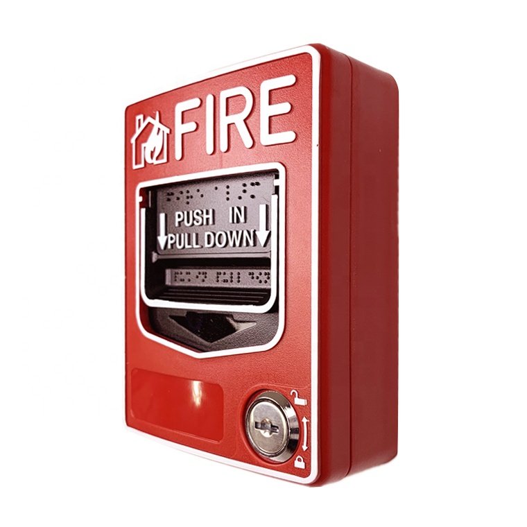 Fire Alarm push panic emergency button in home alarm system