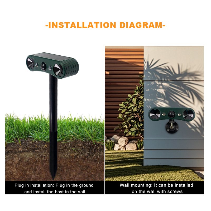Factory Wholesale IP55 Waterproof PIR Motion Sensor outdoor driveway alarm home Solar infrared alarm security alarm system