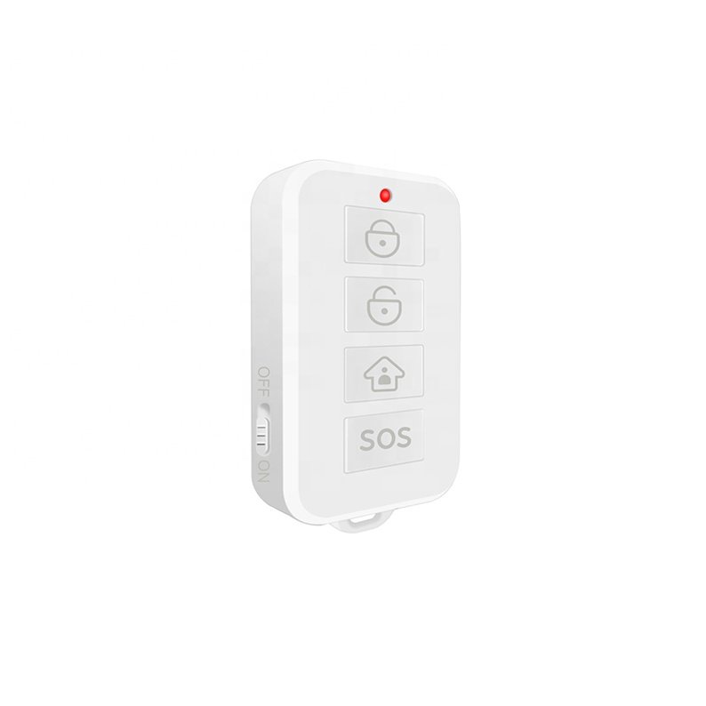 TUYA GSM/WiFi/Zigbee Smart Home Alarm System with PIR detector Door detector Remote Control and Siren Alarm
