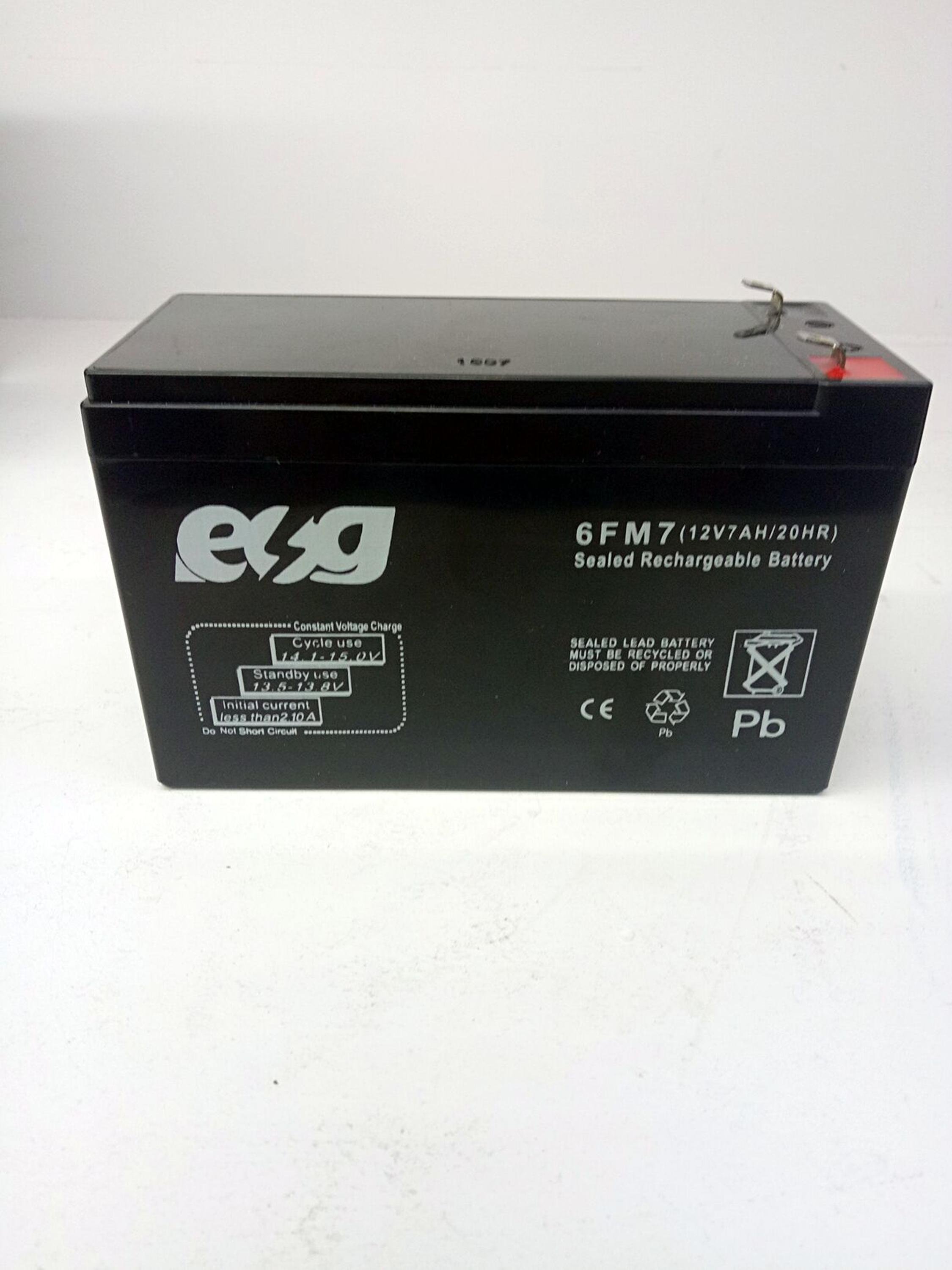 ESG Agm Gel 20HR C20 Rate Cell Deep Cycle 12 Volt Solar 12V 7ah 8ah 9ah Lead Acid UPS Battery