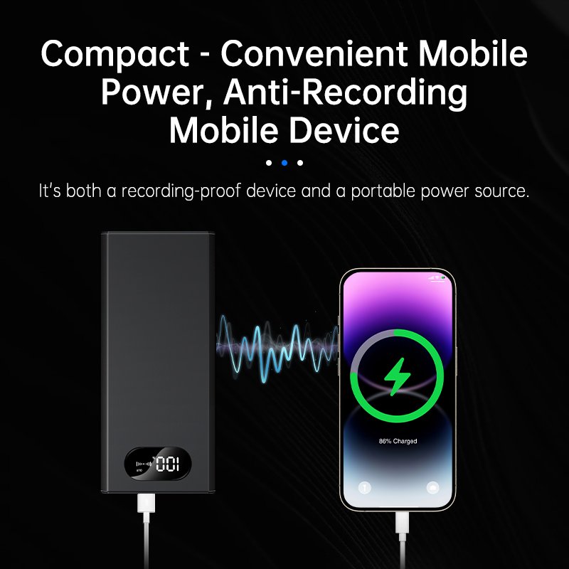 Factory Direct High Sensitivity Ultrasonic Remote Voice Recording Blocker F15 Alarm System Excellent Voice Recording Features
