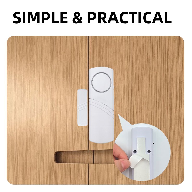 High Quality 120db Door and Window Alarm Door Sensor System Door Window Alarm