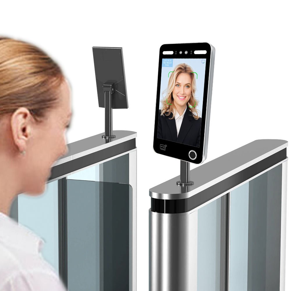10-inch Outdoor QR Code RFID HID Fingerprint Reader Face Recognition Smart Biometric Access Control Products