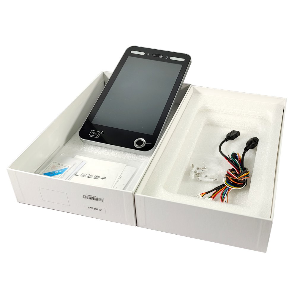 10-inch Outdoor QR Code RFID HID Fingerprint Reader Face Recognition Smart Biometric Access Control Products