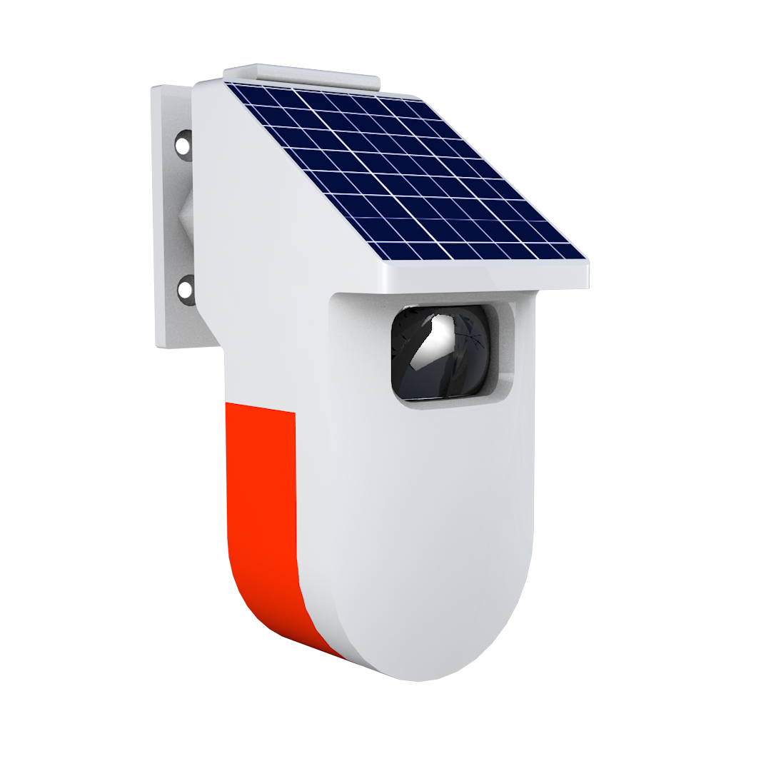 Solar Powered WiFi PIR Sensor with APP Notification Outdoor Pir and Microwave Motion detector outdoor Waterproof