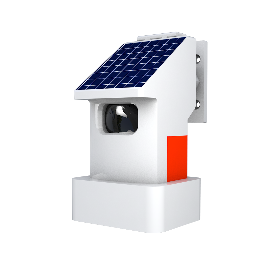 Solar Powered WiFi PIR Sensor with APP Notification Outdoor Pir and Microwave Motion detector outdoor Waterproof