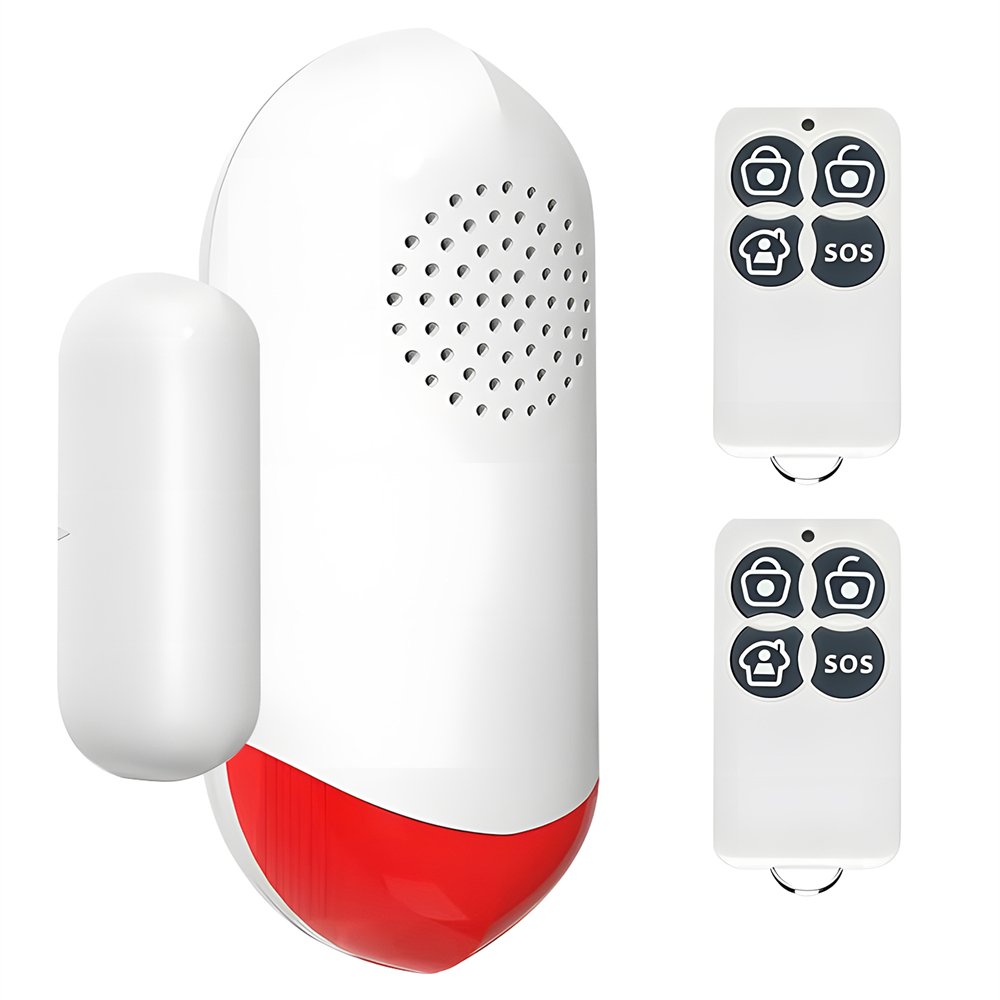 eMylo Wireless Anti-Theft Door/Window Magnetic Detector Alarm System Portable Remote Control Door and Window Alarm
