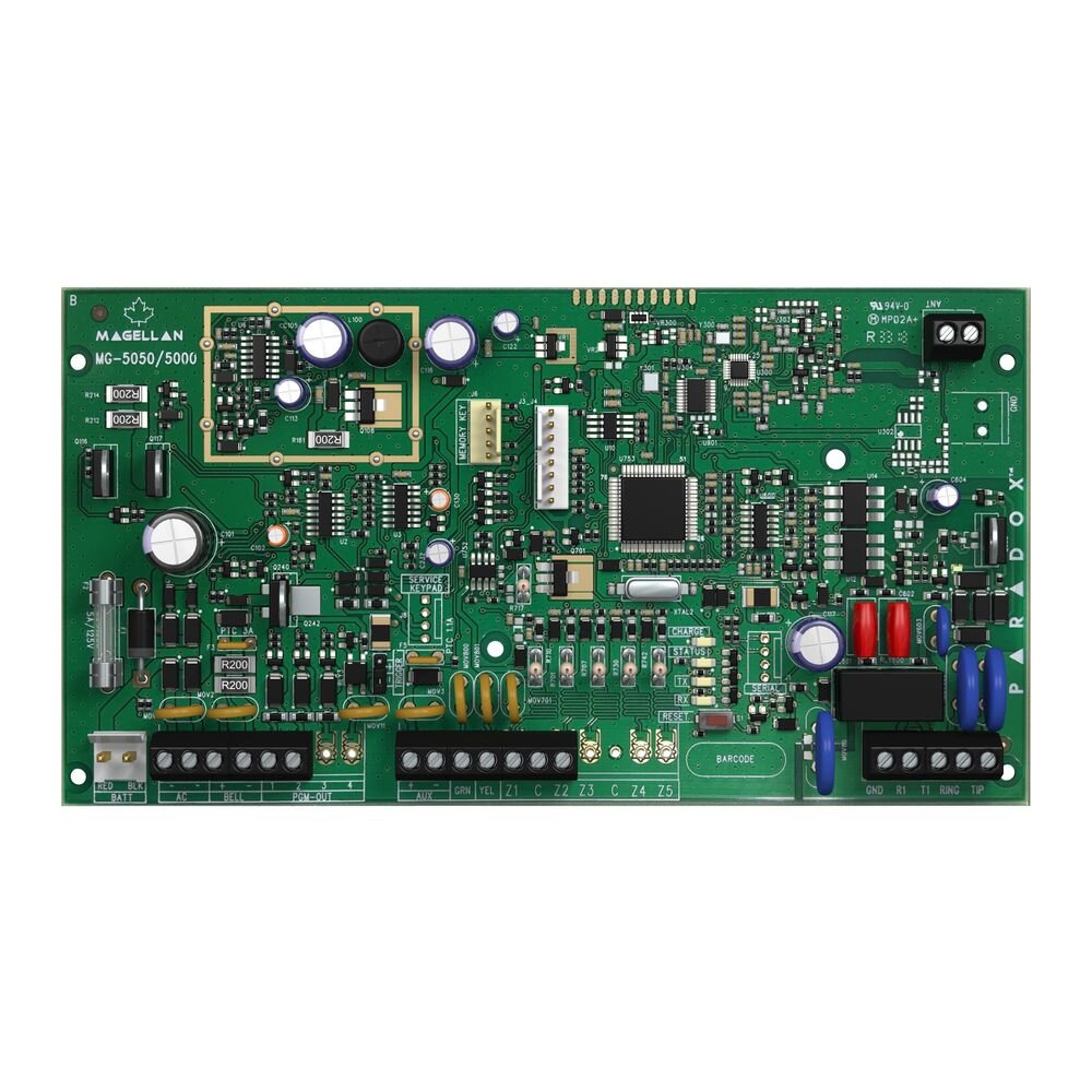 Security Alarm System Original Paradox MG5000 MAGELLAN 32-Zone Wireless Transceiver Control Panel