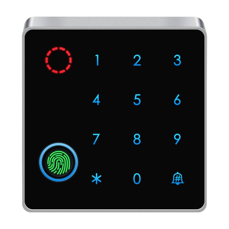 Secukey IP66 500 Fingerprint Capacity Tuya APP Door Access Control System Standalone Keypad Rfid Card Fingerprint Access